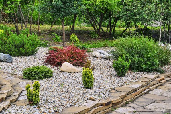 Rock Landscaping in Redford