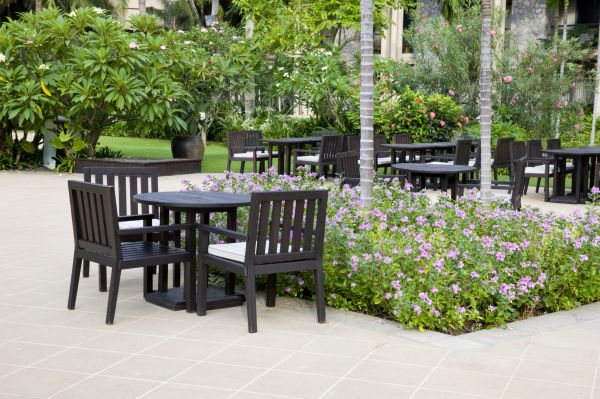 Courtyard Landscaping in Redford