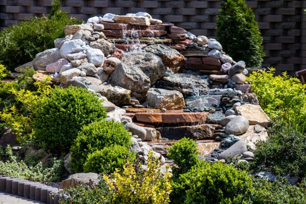 River Rock Landscaping in Redford