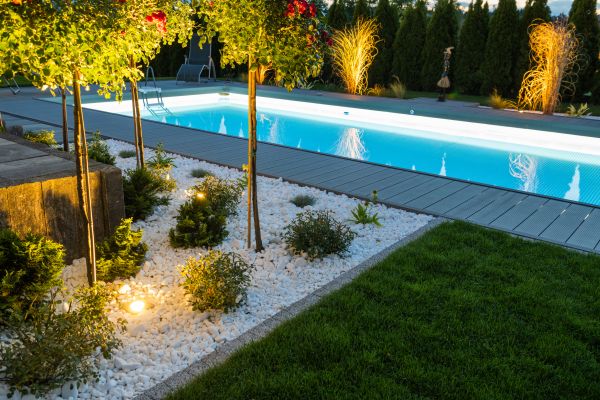 Pool Landscaping Service in Redford