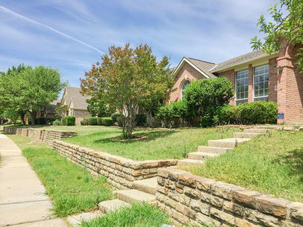 Sloped Yard Landscaping in Redford