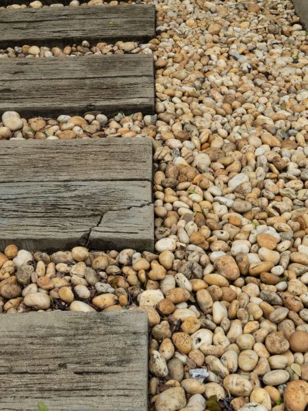 Pea Rock Installation in Redford